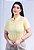 T-SHIRT POLO FEMININA - COR AMARELO - Imagem 1