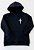 INFANTIL UNISSEX - MOLETOM CAPUZ COM BOLSO - ELE NOS AMOU PRIMEIRO - COR PRETO - Imagem 2