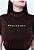 T-SHIRT GOLA ALTA  - PROTEGIDA - ALTO RELEVO - COR MARROM - Imagem 4