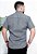 CAMISA SLIM  - ESTAMPADA - MANGA CURTA - COR PRETO - Imagem 3
