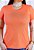 T-SHIRT FEMININA - BÁSICA - COR LARANJA ÁTRIA - Imagem 3