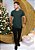 T-SHIRT MASCULINA - BASIC PREMIUM BORDADA - COR VERDE PROFUNDO - Imagem 2