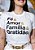 T-SHIRT FEMININA - FÉ E AMOR E FAMÍLIA E GRATIDÃO - COR BRANCO - Imagem 2