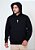 MOLETOM CAPUZ COM BOLSO - ELE VIVE - COR PRETO - Imagem 4