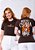 T-SHIRT FEMININA - CHAMA - 2 TIMÓTEO 1:6  - COR MARROM - Imagem 1
