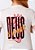 T-SHIRT FEMININA - DEUS É AMOR  - COR MARFIM - Imagem 3