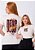 T-SHIRT FEMININA - DEUS É AMOR  - COR MARFIM - Imagem 1