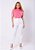 T-SHIRT GOLA ALTA - JESUS MINIMALISTA - COR ROSA BATOM - Imagem 3