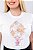 T-SHIRT FEMININA - IDE BALÃO - COR MARFIM - Imagem 1