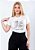 CAMISETA FEMININA CRISTÃ PARA COLORIR - MULTIPLICAÇÃO DE PÃES E PEIXES - COR BRANCO - Imagem 2