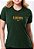 T-SHIRT FEMININA - O SENHOR É O MEU PASTOR - COR VERDE PROFUNDO - Imagem 2