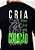 OVERSIZED - CRIA EM MIM UM CORAÇÃO PURO - COR PRETO - Imagem 2