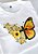 T-SHIRT FEMININA - JESUS BORBOLETA GIRASSÓIS - MARFIM - Imagem 5