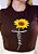 T-SHIRT FEMININA - GIRASSOL JESUS - Imagem 2
