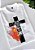 T-SHIRT FEMININA - CRUZ MORREU COMO UM CORDEIRO - COR MARFIM - Imagem 4