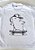 CAMISETA INFANTIL  PARA COLORIR - CAPIVARA SKATE - COR BRANCO - Imagem 4