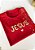 T-SHIRT FEMININA - JESUS ESTRELAS - COR VERMELHO - Imagem 3