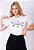 T-SHIRT FEMININA - COISAS BOAS ACONTECEM - COR MARFIM - Imagem 2
