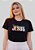 T-SHIRT FEMININA - HÁ PODER NO SEU NOME JESUS - COR PRETO - Imagem 3