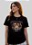 T-SHIRT FEMININA - LEÃO ELE VIVE COROA - COR PRETO - Imagem 2