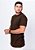 T-SHIRT MASCULINA - BÁSICA - COR MARROM - Imagem 2