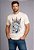 T-SHIRT MASCULINA - LEÃO YESHUA COROA - COR MARFIM - Imagem 2