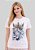 T-SHIRT FEMININA - LEÃO YESHUA COROA - COR MARFIM - Imagem 3