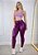CONJUNTO FITNESS FILETE - CALÇA ROXO UVA/TOP ROXO EROS - Imagem 1