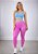 CONJUNTO FITNESS FILETE - CALÇA ROSA FUCSIA /TOP AZUL BEBÊ - Imagem 1
