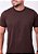 T-SHIRT MASCULINA - BASICA - COR MARROM - Imagem 3