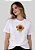 T-SHIRT FEMININA - GIRASSOL SALMOS 146:2 - COR MARFIM - Imagem 4