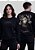 MOLETOM RAGLAN - DIGNO É O CORDEIRO - COR PRETO - Imagem 1