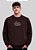 MOLETOM RAGLAN -JESUS ESPERANÇA DO MUNDO - COR MARROM - Imagem 3
