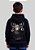INFANTIL UNISSEX - MOLETOM CAPUZ COM BOLSO - DIGNO É O CORDEIRO - COR PRETO - Imagem 3