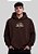 MOLETOM CAPUZ - LEÃO ELE VIVE COROA - MARROM - Imagem 2