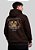 MOLETOM COM ZIPER CANGURU - LEÃO ELE VIVE COROA - COR MARROM - Imagem 3