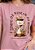 T-SHIRT FEMININA - É TEMPO DE BUSCAR AO SENHOR - COR ROSA - Imagem 4