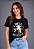 T-SHIRT FEMININA - EU SOU DELE ELE É MEU PASTOR - COR PRETO - Imagem 1