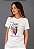 T-SHIRT FEMININA - JESUS A VIDEIRA VERDADEIRA - COR MARFIM - Imagem 1
