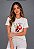 T-SHIRT FEMININA - EU ACREDITO NAS SUAS PROMESSAS - COR MARFIM - Imagem 5