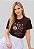 T-SHIRT FEMININA - ESCOLHIDA AMADA PERDOADA - COR MARROM - Imagem 2