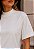T-SHIRT GOLA ALTA PREMIUM BÁSICA- COR MARFIM - Imagem 1