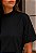 T-SHIRT GOLA ALTA PREMIUM BÁSICA- COR PRETO - Imagem 1