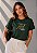 T-SHIRT FEMININA - O SENHOR É FIEL EM TODO TEMPO - COR VERDE - Imagem 1