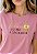 T-SHIRT FEMININA - TODAVIA EU ME ALEGRAREI - COR ROSA - Imagem 5