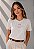 T-SHIRT FEMININA - CORAJOSA JOSUÉ 1:9 COR MARFIM - Imagem 1