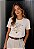 T-SHIRT FEMININA - ONDE SEU CORAÇÃO ESTIVER - COR MARFIM - Imagem 5