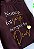 T-SHIRT FEMININA - NUNCA FOI SORTE - COR MARROM - Imagem 3