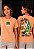 T-SHIRT FEMININA - NAÇÃO SANTA - COR LARANJA - Imagem 1