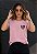 T-SHIRT FEMININA -JESUS SALMOS 147:3 - COR ROSA - Imagem 5